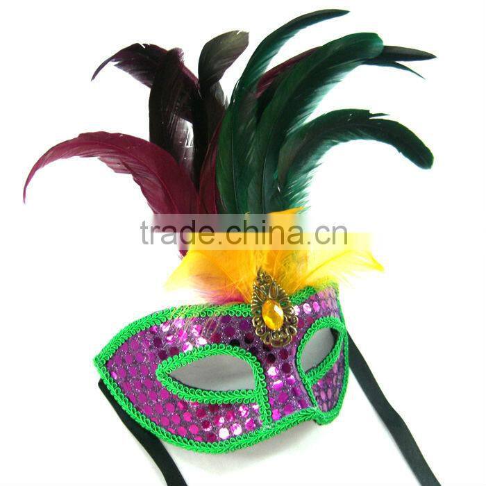 Birthday Party Feather Masks For Female Masks