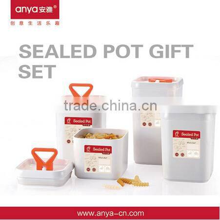 D571 M Square food storage plastic food storage container fresh box with eco-friendly material