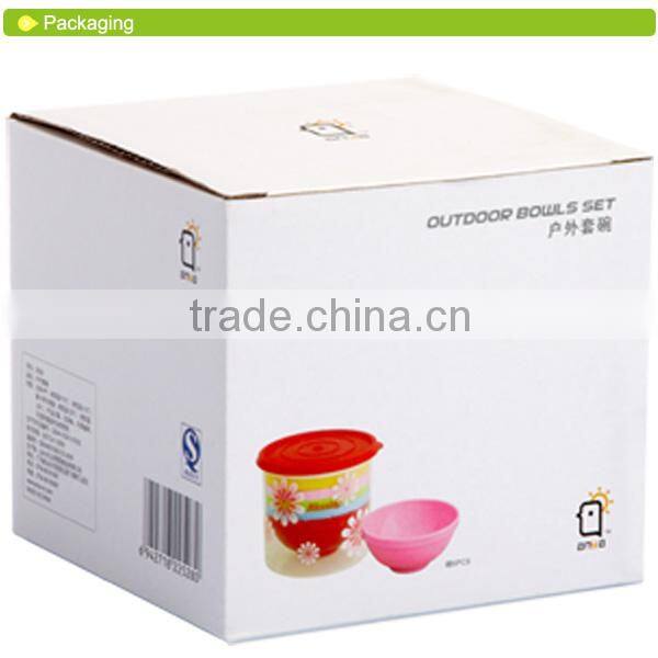 D528 outdoor melamine plastic bowl picnic set garden set tableware plastic bowl