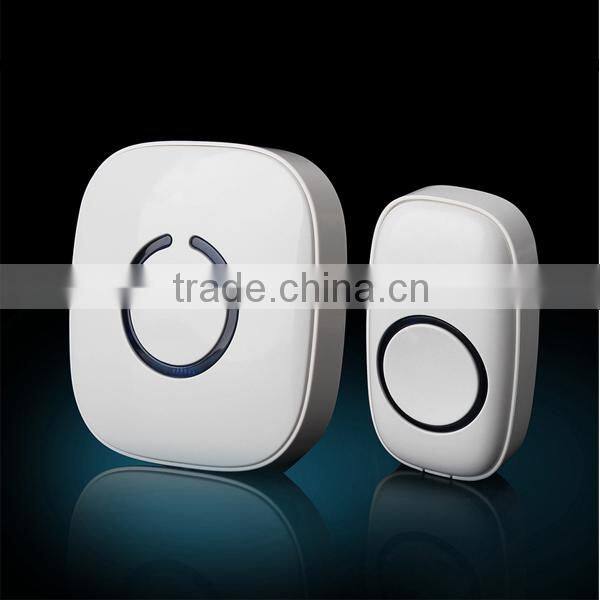 2015 NEW product wireless doorbell dull polish high-end doorbell