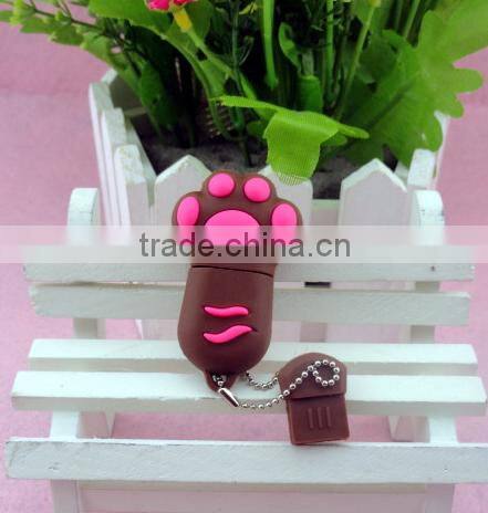 The cat claw gift usb flash driver custom usb flash driver