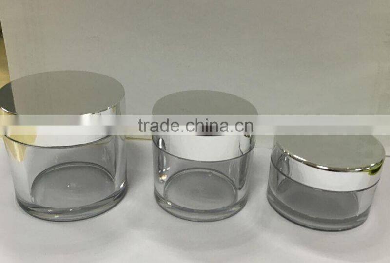 Plastic PETG jar for cream 5g 15g 30g 50g 80g 100g