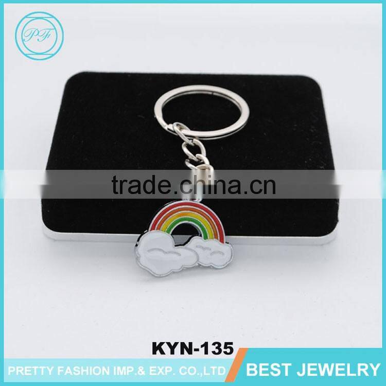 Yiwu Wholesale Fashion Football Shaped Logo Key Chain For Promotional Gift