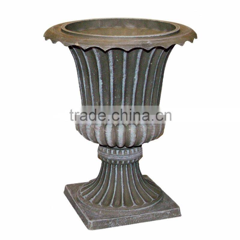 Classic Fiberstone Planter Urn Garden Flower Pot