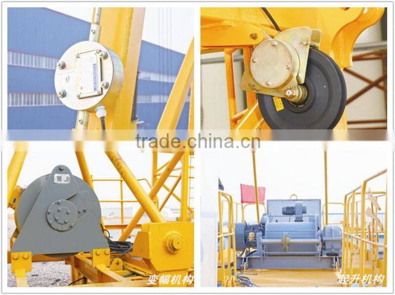 2015 Chinese10t Fixed Tower Crane with Joystick
