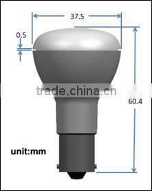 2.1W SMD 2835 24V DC plastic auto bulb 1383