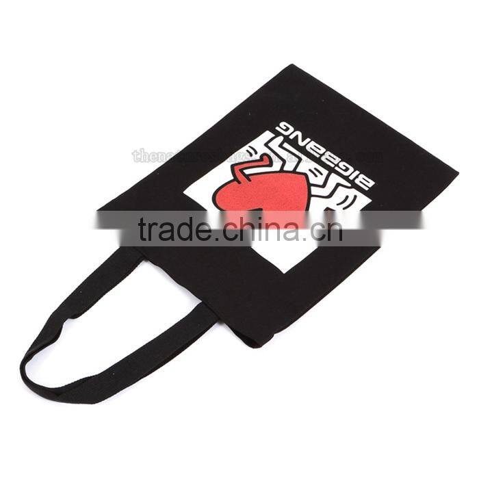 Top Grade Custom Printing Promotional White Cotton Pink Tote Bag