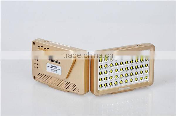 Commlite LED Video Light for Cellphone,for Pad,for DSLR,for Monopod,for Gopro cameras