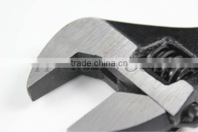 Adjustable Wrench Spanner Black Plated WR2038