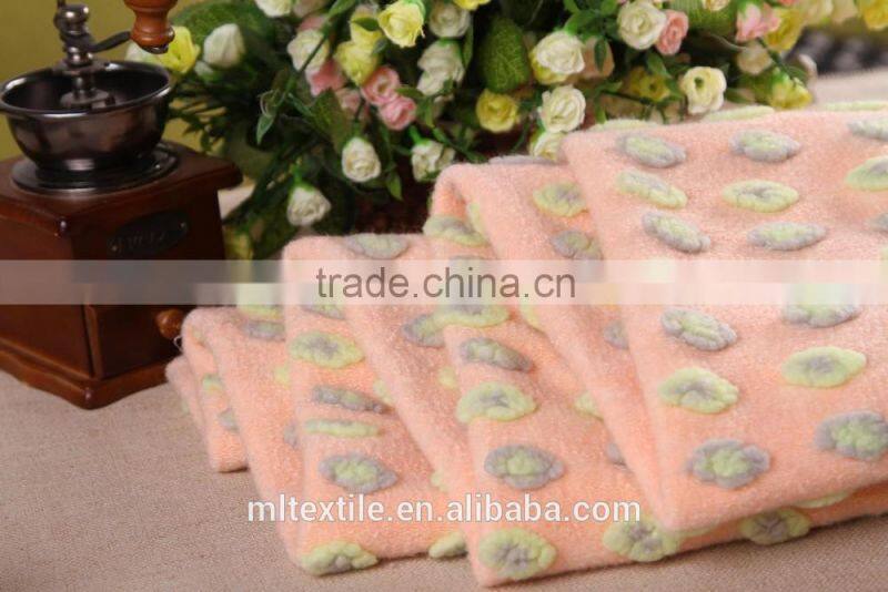 50%Wool/15%acrylic fabric/35%Polyester jacquard Wool fabric