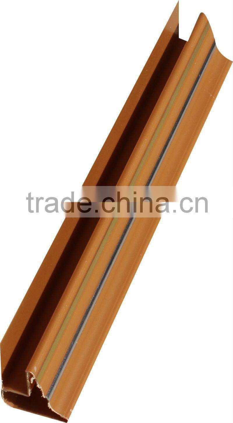 Decorative Plastic corner,PVC TOP CORNER,PVC decorative top jointer TP013