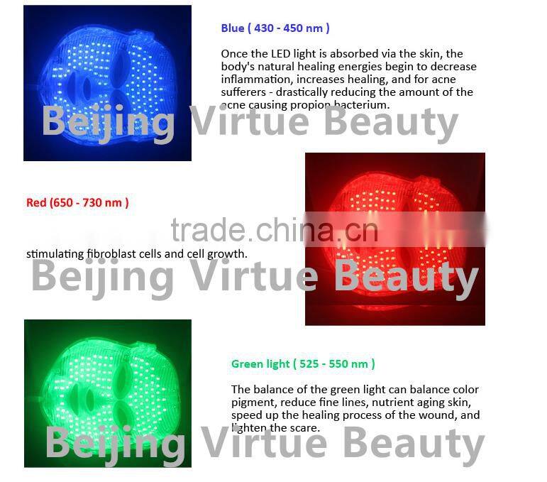 HOT!! Portable pdt LED device,Home use led facial mask,Led face mask for acne removal
