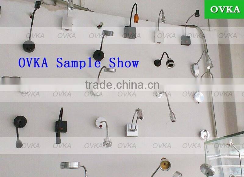 Bedside Reading Light LED Hotel Reading Lamp with Flexible Gooseneck