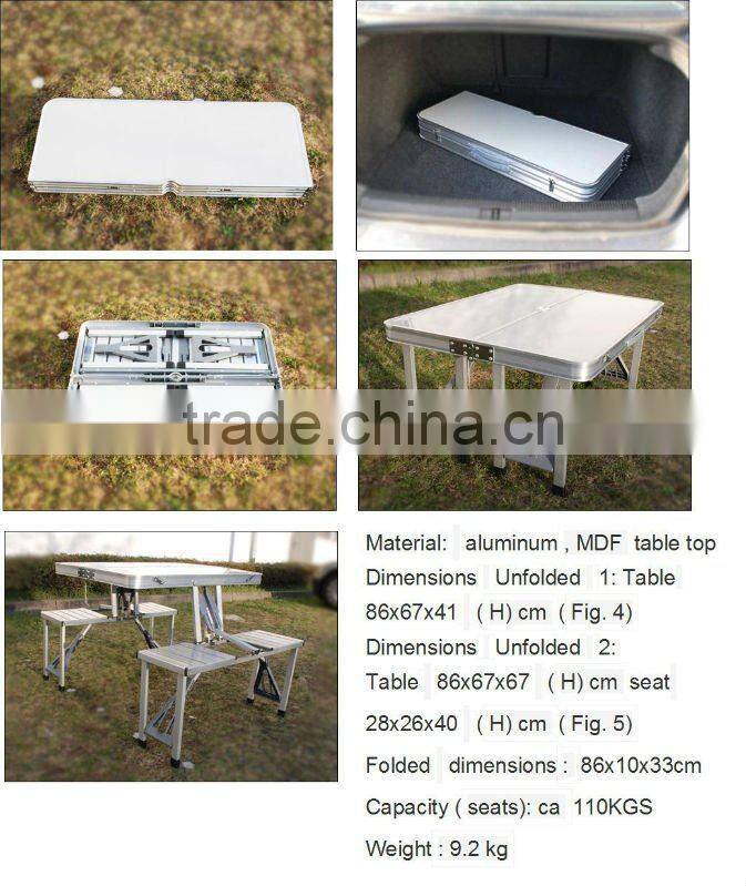 Outdoor Aluminum Folding Table