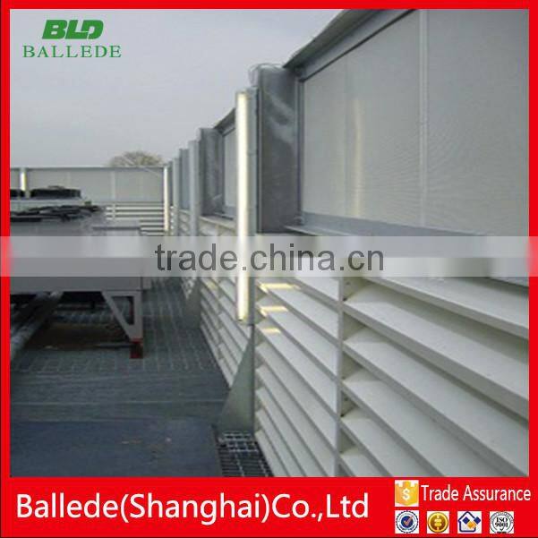 non standard powder coated aluminum cast fence