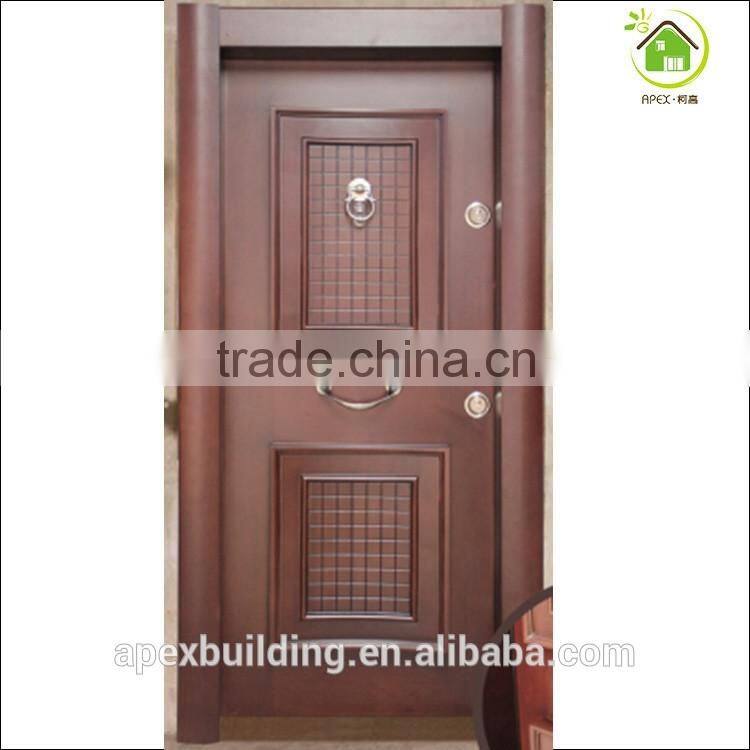 Turkish style commercial Steel wood door/ armored door security door images
