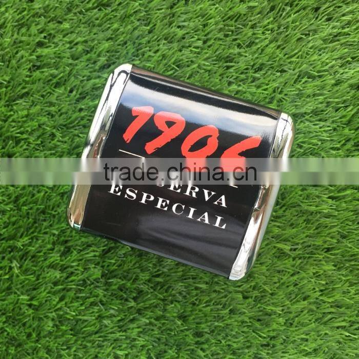 POS popular tin napkin holder with side menu holder