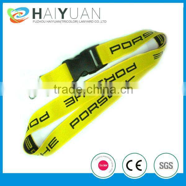 high quality 100% Polyester woven Lanyard With customaztion