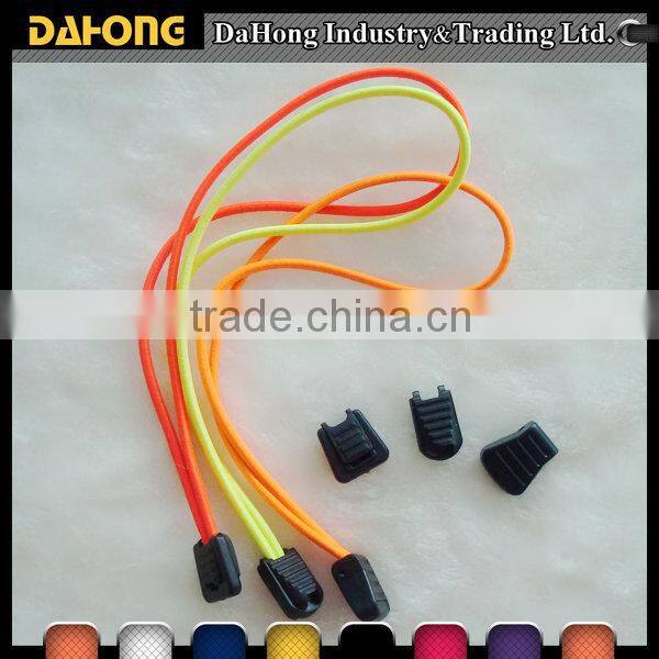 eco-Friendly high strength round elastic bunguee cord with clip