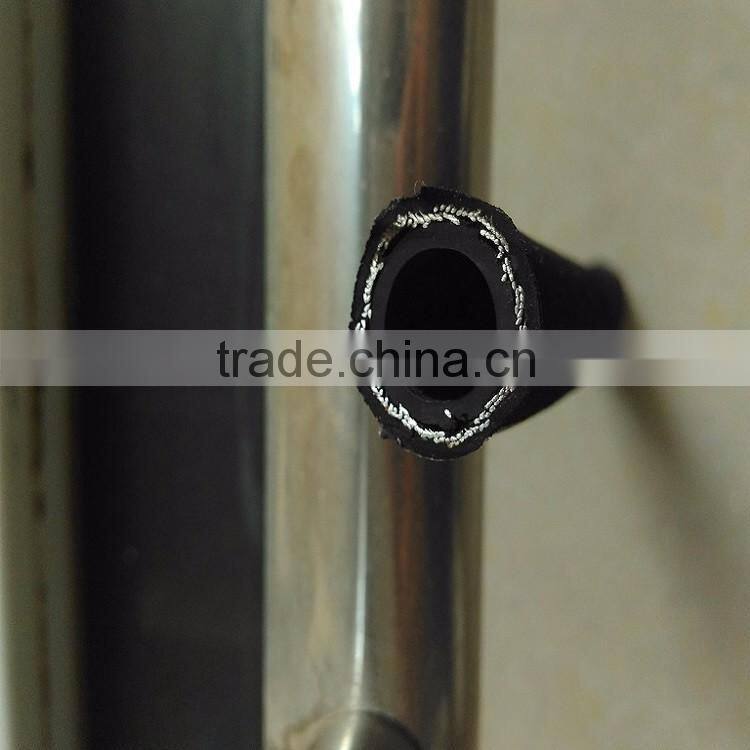 high pressure steel wire braided rubber hose/rubber hose price