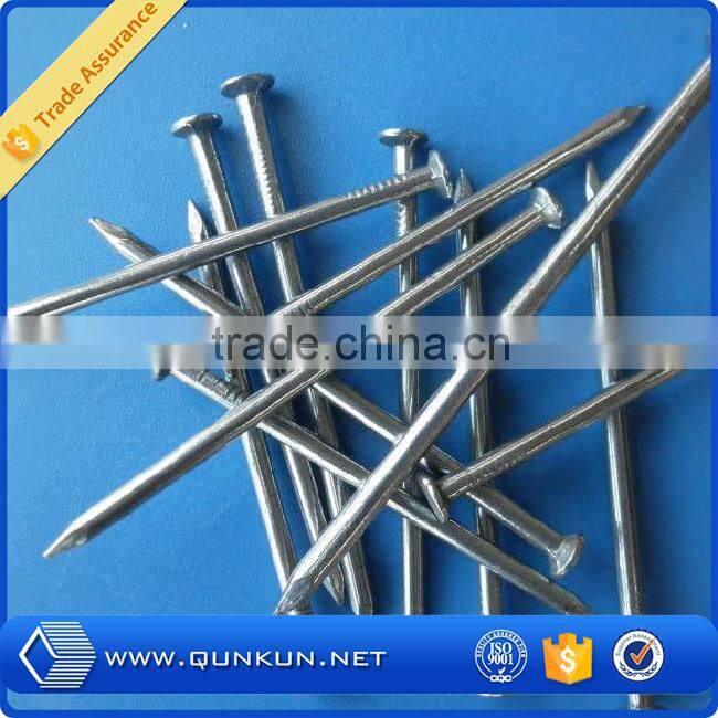45# carbon steel concrete nail groove shank