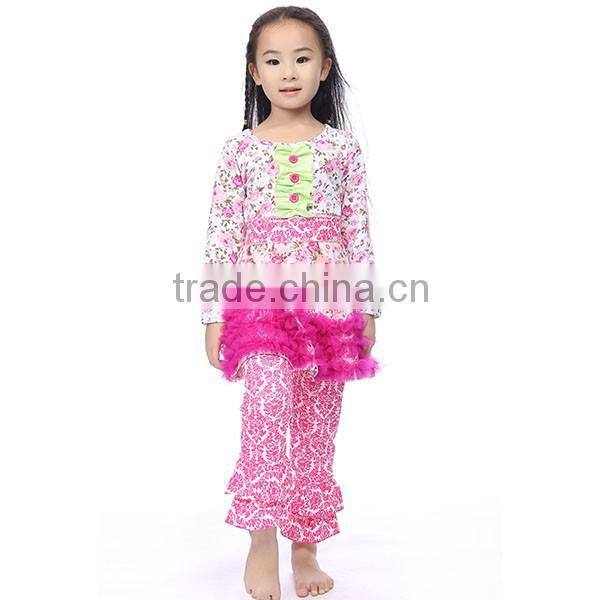 Toddler clothing girls infant girl outfits fall yellow ruffle coat for 5 years girl