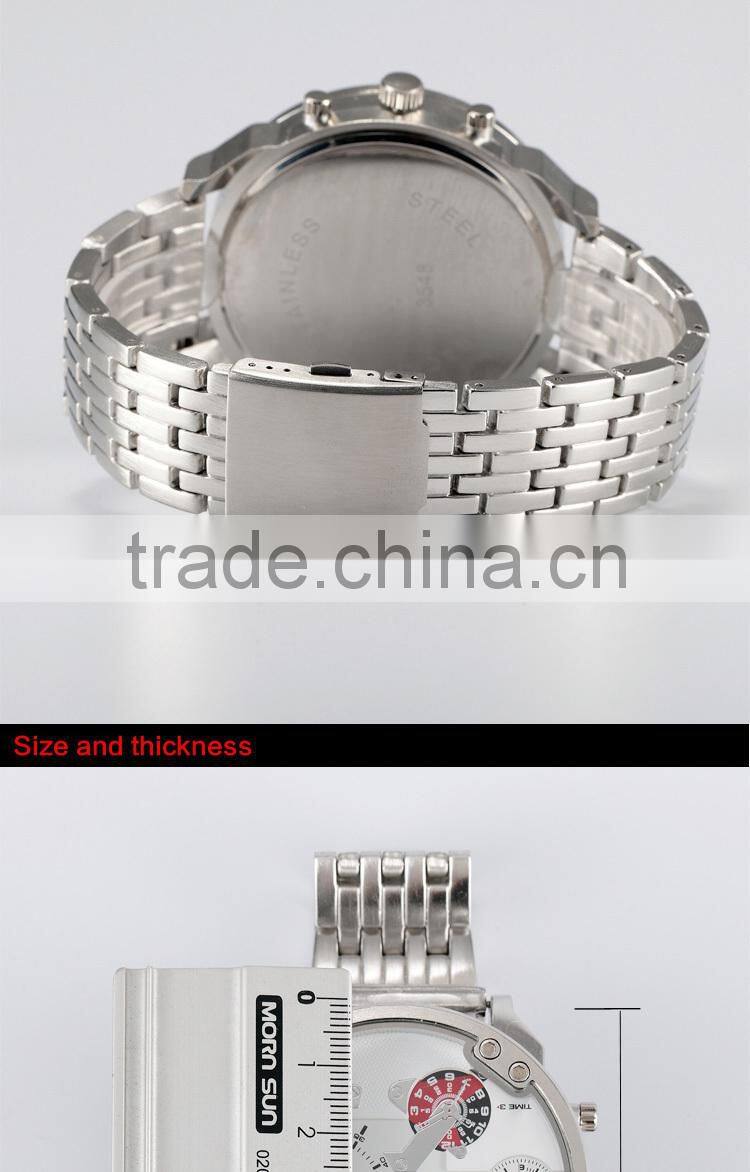 2015 oulm brand watch, fashion watch silver, smart watch chinese wholesale