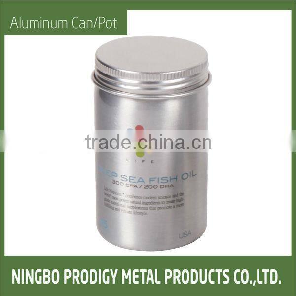 S-Big Pill Aluminum jar for Medical