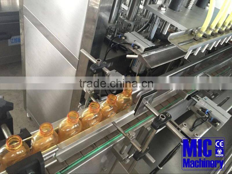 Micmachinery high performance Oral liquid filling machine round bottle filling capping machine mini bottle filling machine