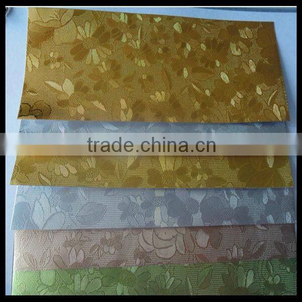 Shiny embossed pearl paper of diferent textures