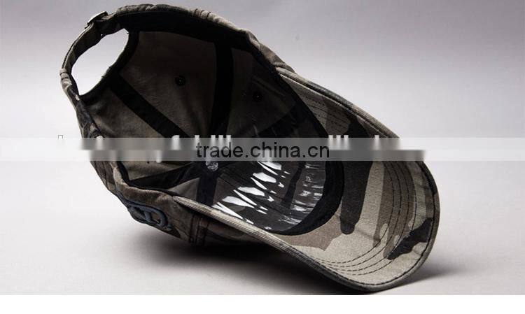 2015 Camouflage Stereo embroidery Leisure time of military cap