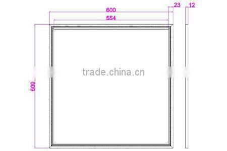 CCTchangeable Color Temperature Adjustable 3200lm LED Panel Light 40w 600x600mm Square Ceiling Panel Light