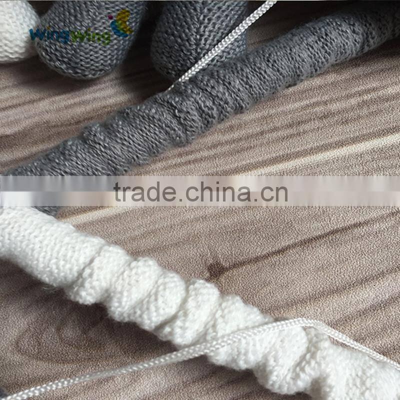 Wholesale 100% knitted cotton material bear care baby crib muscial mobile