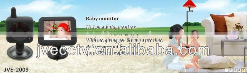 JVE-2009 baby camera wireless baby camera security baby monitor RoHS FCC CE Approval