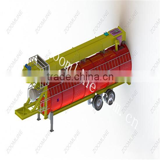 100T/H mobile bitumen machine