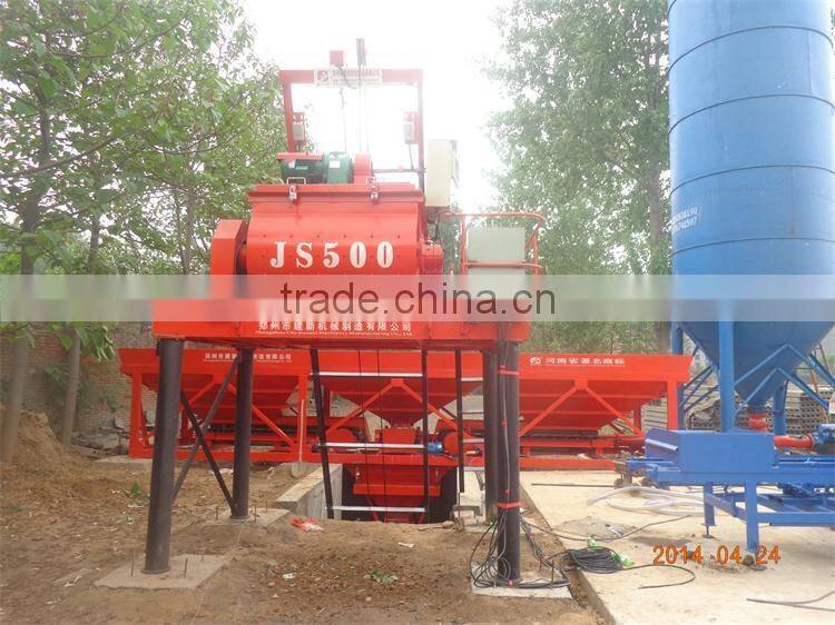 Unusual Container-type Concrete Mixing Plant for sale with CE approved