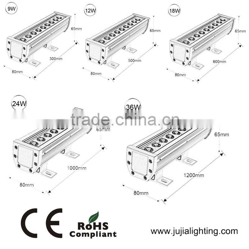 Selling like hotcakes led wall washer light 72w 24w wall washer lamp outdoor lighting