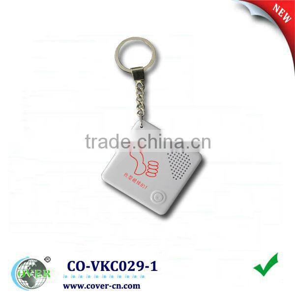 Voice recording Keychain/promotional keychain/music keychainfor good gift
