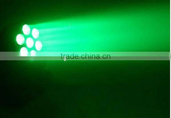 hot sell led par light/10w 7pcs flat led par light