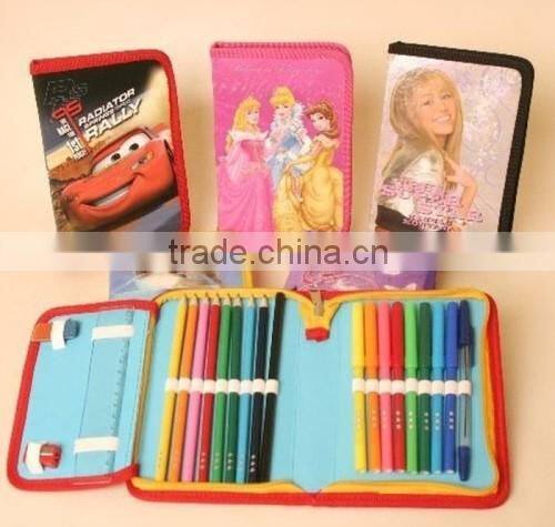 Canvas Zipper Pencil Bag