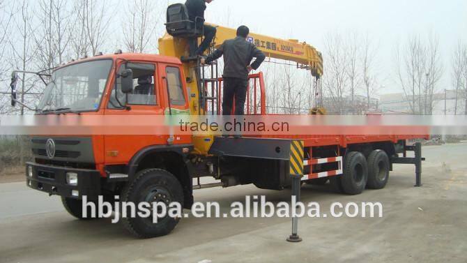 China DONGFENG truck crane with 12ton for sale