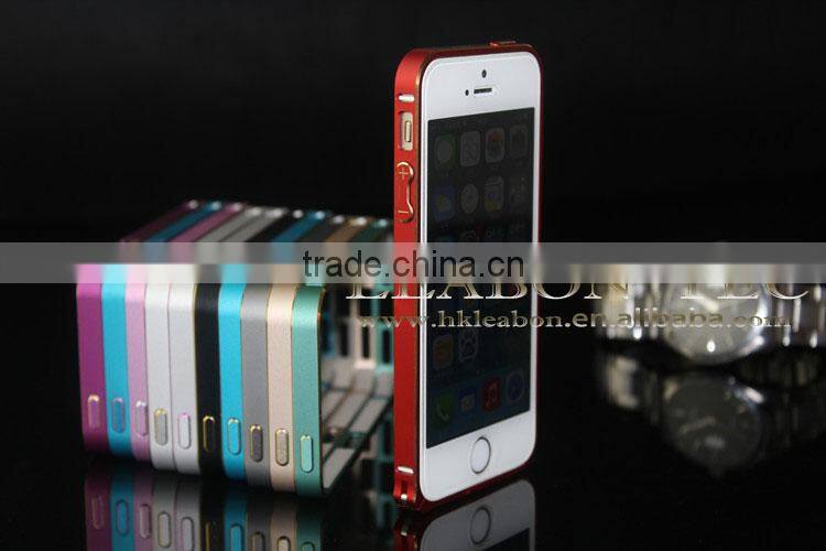 For aluminum bumper iphone 5,metal case for iphone 5s bumper, mobile phone bumper case