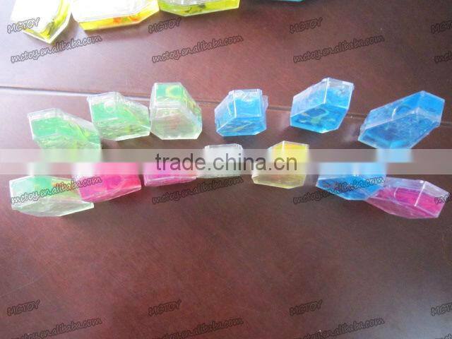 Factory supplier wholesale Crystal Coffin putty with dinosaur frog spider lizard alien 24pcs/box a variety of colors