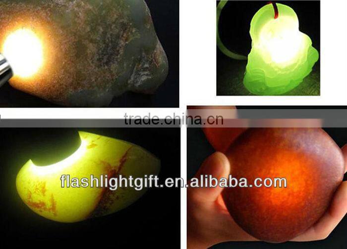 Cree T6 1000 lumen LED jade flashlight