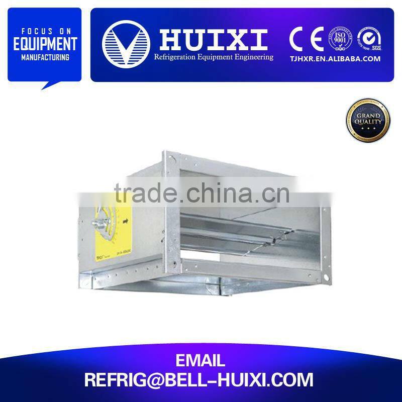 galvanized steel square hvac air constant flow blast damper