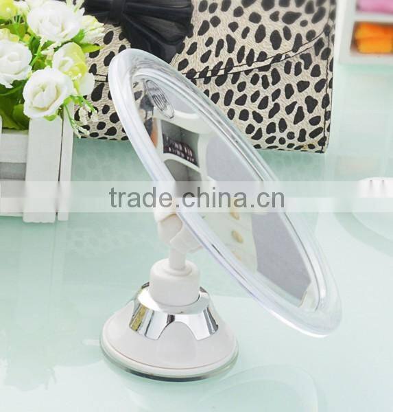Swivel Round Fog free bathroom shower mirror Chromed