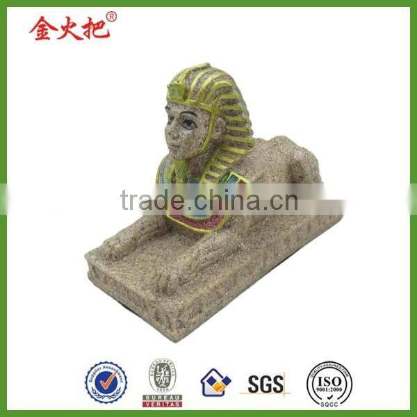 Chinese resin sheep design craft, home decor,mascot for wealth and luck