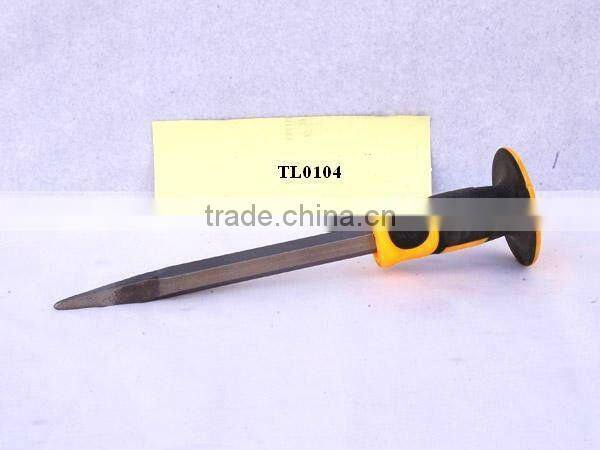 stone chisel with safe grip