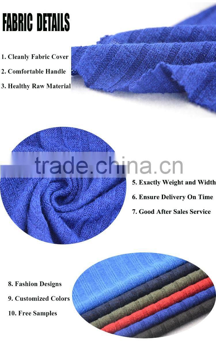 latest dress designs photos hoody sweater polyester fabric spandex covered yarn