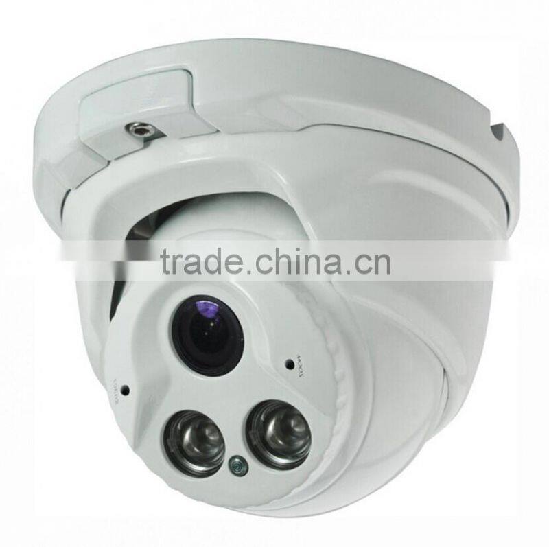 Dot Matrix Infrared Megapixel 2.8-12mm Zoom Lens Super CMOS 900TVL Vandalproof Dome with IR CUT 960H Low Lux Security Camera
